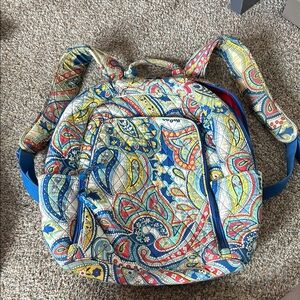 Vera Bradley Multicolor Paisley Backpack